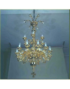 Bronze Gold plated Chandellier 0681001