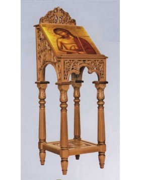 Wood carved Icon stand 0708013