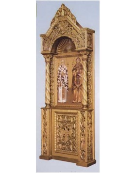 Wood carved Icon stand 0709024